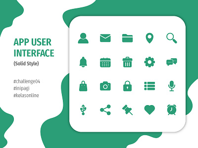 App User Interface app design icon icon set iconography ios ui ux web website