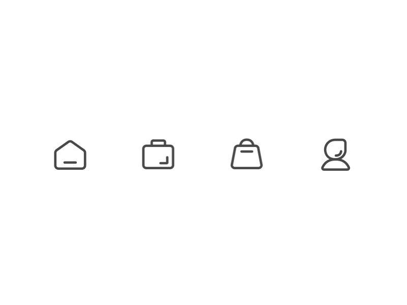 Icon Animation design illustration ui ux