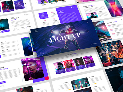 Light Up - Creative Business Presentation Template