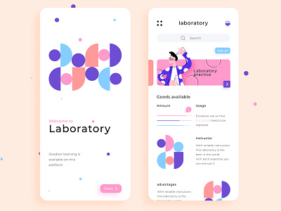 Learn Laboratory app brand identity branding branding design flat icon illustration laboratory learn learning app logo design minimal product typhography ui uiux ux vector web website