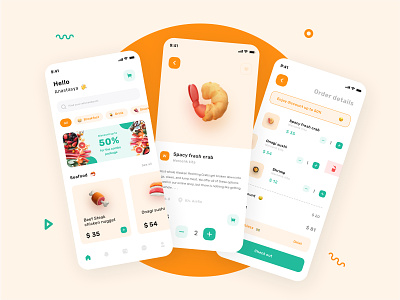 Foody 🍖 appdesign appdesigner branding clean dailyui delivery delivery app design dribbble best shot food food and drink food app foodie minimal online food delivery product design restaurant typhography ui ux uiux