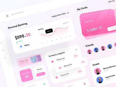 Dashboard Personal Banking 🏦