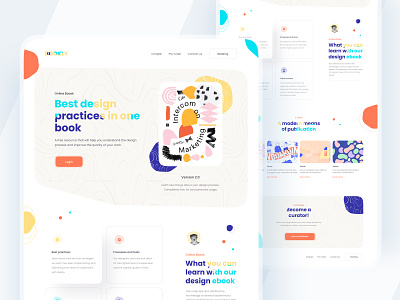 Bookly Landing Page