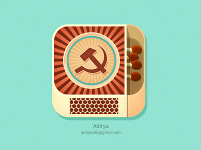 Matchbox ios app flat icon 3d amaizing app awesome beautiful best box cool design fire flat graphic graphics icon interface ios ipad iphone matchbox matchstick new old open paper realistic subtle texture ui user vintage