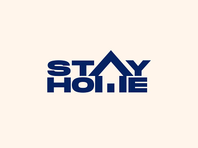 Stay Home Stay Safe branding corona corona virus covid19 home identity logo logo design logo designer logotype monogram stay home symbol