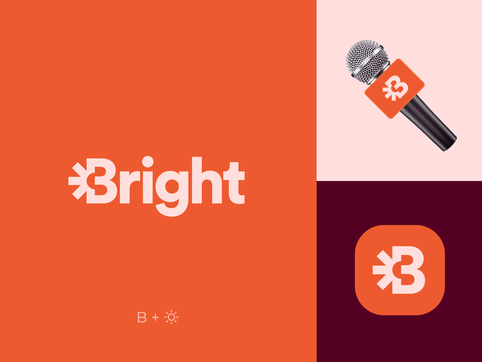 Bright Start Logo Design • Macarons and Mimosas