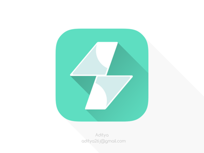 'Super Flights' flat ios app icon app awesome beautiful clean flat icon interface ios minimal simple ui vintage
