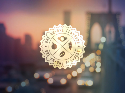 One On One Flavours - logo design