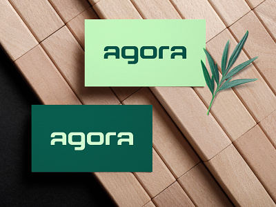Logotype design for Agora brand.