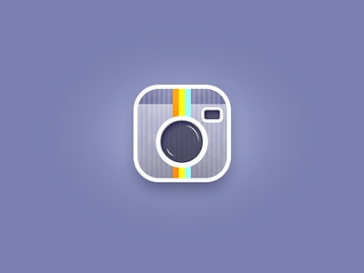 Vintage Camera app icon best camera design flat graphics icon ios iphone logo minimal photo web