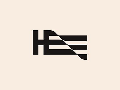 HE Flag Logo Design