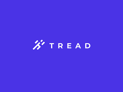 Tread / sports fitness logo design