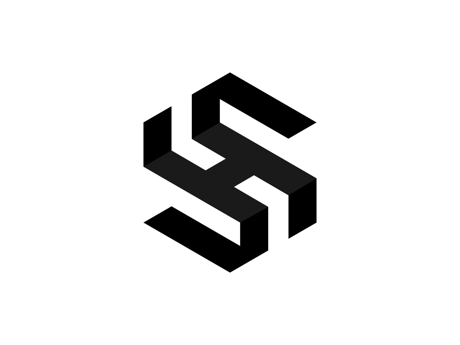 S + H monogram logo design by Aditya Chhatrala on Dribbble