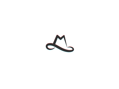 M + Hat - logo for Millennium Hats (wip) best brand branding flat hat icon inspiration ios logo m mark minimal