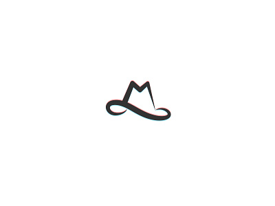 M + Hat  - logo for Millennium Hats (wip)