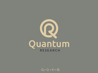 Quantum Research Logo / mark best branding creative icon identity illustration inspiration inspirational logotype mark quantum research science