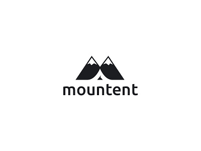 Mountent - Logo / Mark best brand branding creative identity illustration inspirational inspiration logo logotype mark mount symbol tent