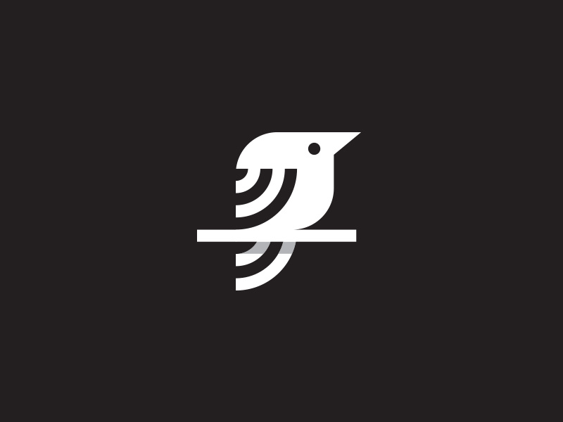 Sparrow minimal mark bird animal logos logo inspiration line fly icon identity illustration sparrow branding