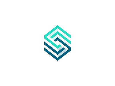 CodeStrategy Logo / Mark grid identity logo logotype mark minimal illustration monogram symbol