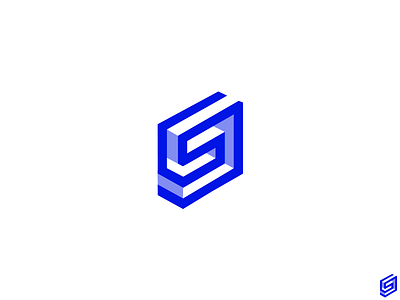 S Mark icon identity illustration logo logogrid branding idea logotype negative space mark s