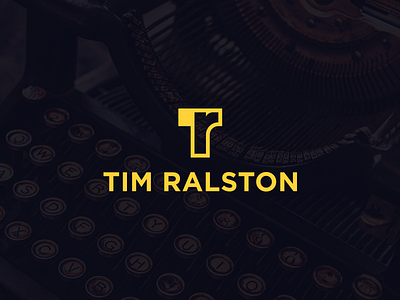 Tim Ralston Logo ( T + R ) branding icon idea identity illustration logo mark monogram negativespace simple symbol