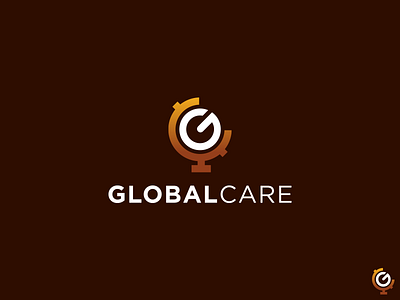 GlobalCare Logo branding icon idea identity illustration logo mark monogram symbol