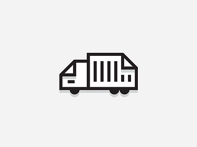 Paper Truck branding icon idea identity illustration logo mark monogram paper symbol truck