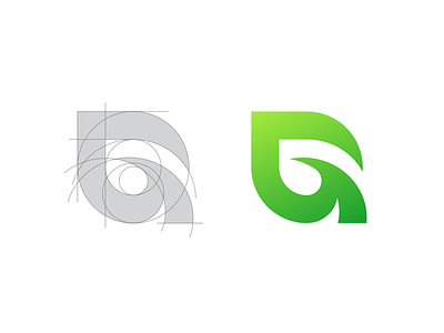 Leaf + G Logo
