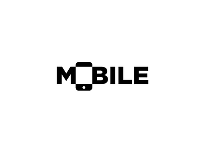 Mobile Logo / Wordmark branding icon idea identity illustration logo mark mobile monogram symbol tech