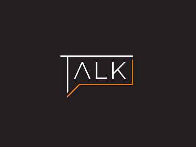 Talk ( chat bubble ) logo