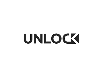 Unlock branding icon idea identity illustration logo mark monogram symbol unlock