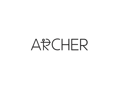 Archer archer arrow bow branding icon idea identity illustration inspiration logo mark symbol