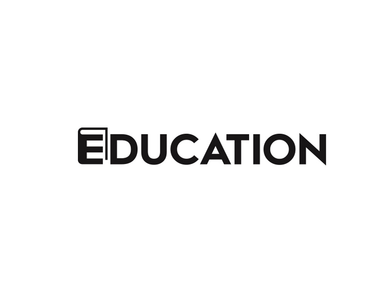 Education logo study illustration monogram symbol mark identity branding idea icon education book