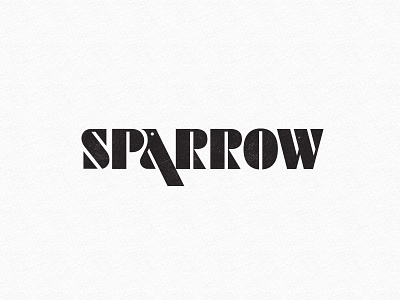 Sparrow Logo animal bird branding icon idea identity illustration logo mark monogram sparrow symbol