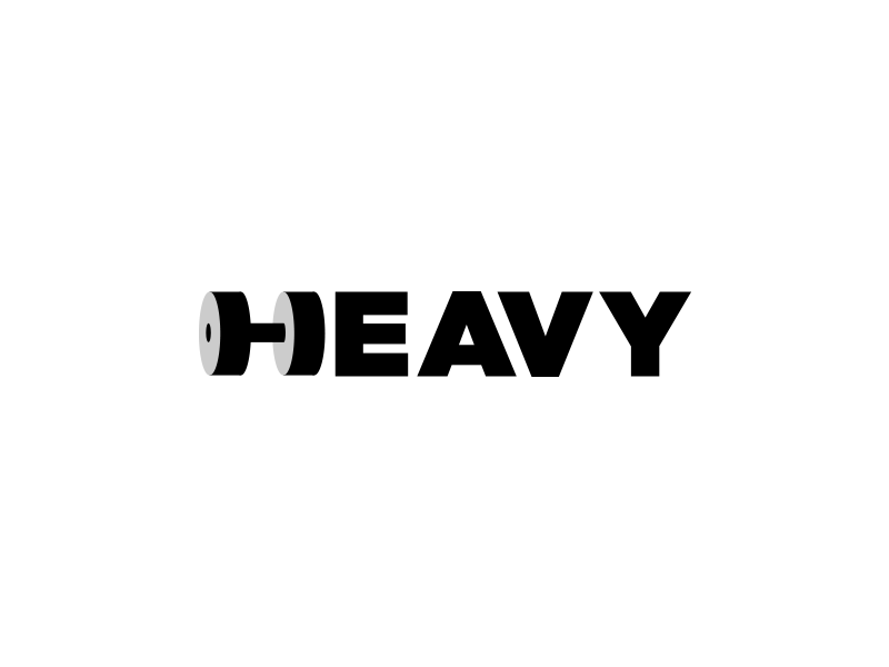 Heavy Logo / Wordmark by Aditya Chhatrala on Dribbble