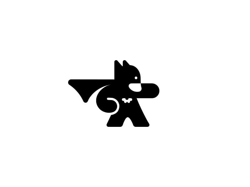 Batman illustration logotype identity subtle marvel creative superhero symbol icon logo