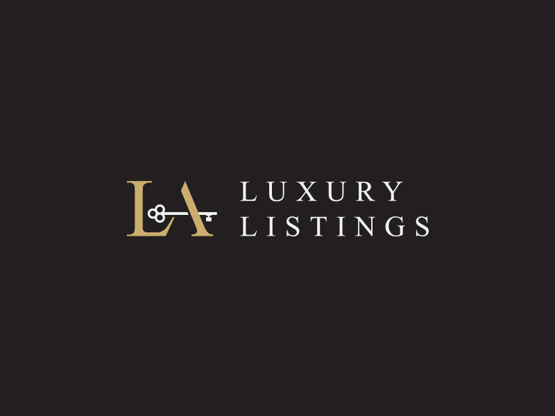 L A Luxury Listings Logo by Aditya Chhatrala on Dribbble