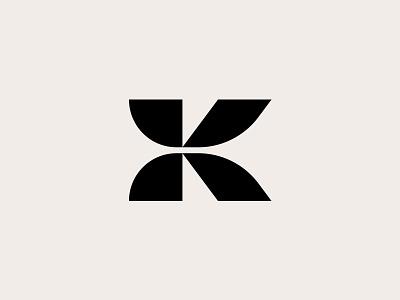 K - logo design brands monogram lettermark art graphics design logos black icon symbol branding identity inspirational awesome best k type typography logo logomark creative logotype logotype
