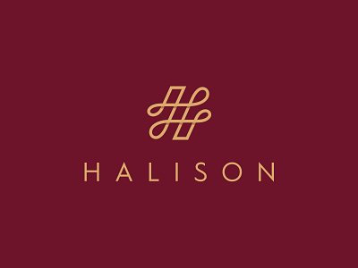 Halison Jewelry Logo Design brand branding identity designs creative best top ideas jewelry gold luxury premium lettermark logomark awesome logo symbol mark icon modern minimal simple subtle typography logotype type h
