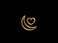 MoonLove Cafe Logo Design by Aditya | Logo Designer on Dribbble