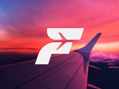 F for Flight Lettermark / Logo