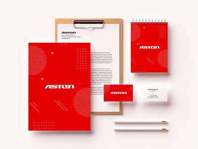 Aston Identity Design branding identity a logo company industry letterhead creative inspiration logos design graphics business cards stationary design symbol wordmark brandidentity web ui ux web design