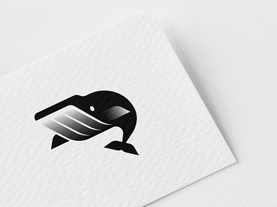 Whale - Logo animal brand brand identity branding creative icon logo logomark mark minimal monogram symbol whale
