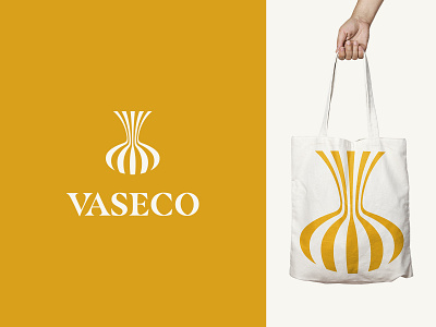 VaseCo - Logo Design. brand branding fashion icon logo logodesign logodesigner logomark logos luxury symbol typography wordmark