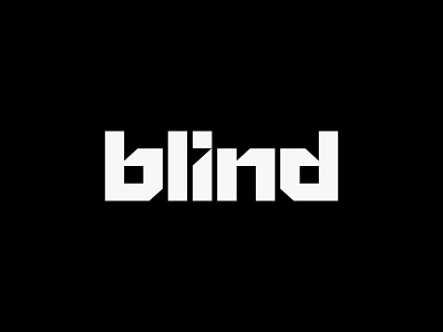 BLIND - Logotype by Aditya Chhatrala on Dribbble