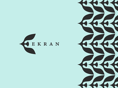 Ekran Logo Design bird logo branding fashion fashion brand flying bird identity design logo logo design logo designer logomark logotype monogram typography
