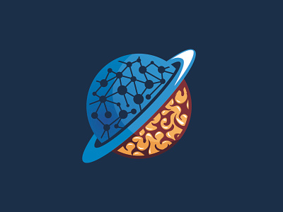 Planet Brain Logo