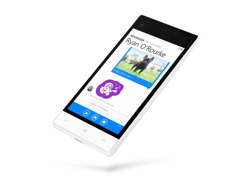Messenger for Windows Phone facebook messenger metro microsoft windows windows phone windows phone design language