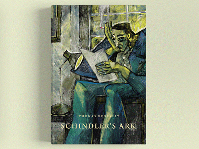 THOMAS KENEALLY / Schindler's Ark ark book bookcover buitam cover design drawing illustration keneally love nguoidoitapbay shindlers
