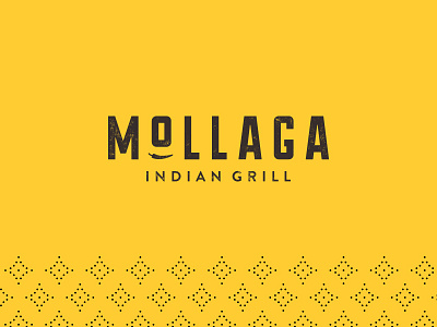 Mollaga Brand Identity indian food logo design restaurant branding